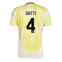 Camisa de time de futebol Juventus Federico Gatti #4 Replicas 2º Equipamento 2024-25 Manga Curta